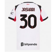 AC Milan Ardon Jashari #30 Koszulka Wyjazdowa damskie 2025-26 Krótki Rękaw